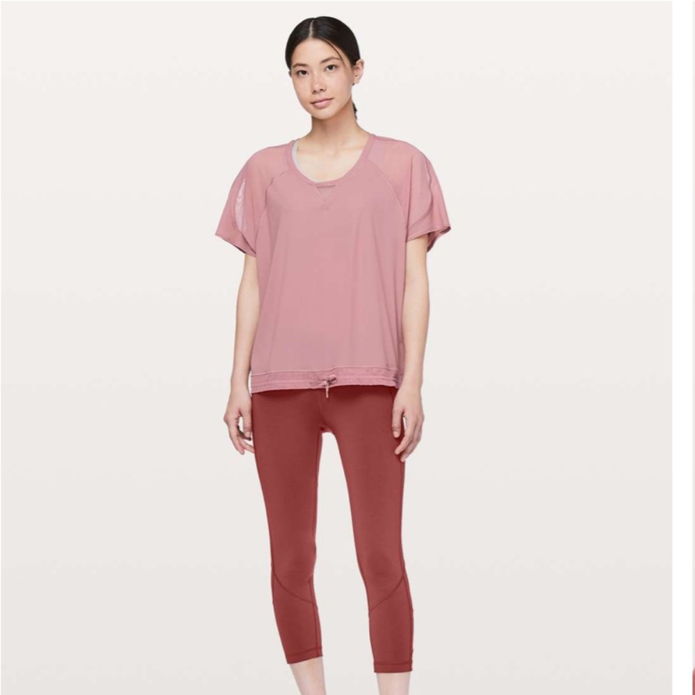 Lululemon Pace Rival Crop *22" Savannah